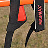 Лямки для тяги MadMax MFA-267 PWR Straps Black/Grey/Red, фото 4