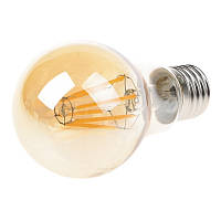 Лампа светодиодная Brille Стекло 6W Золотистый 32-337 EJ, код: 7264034