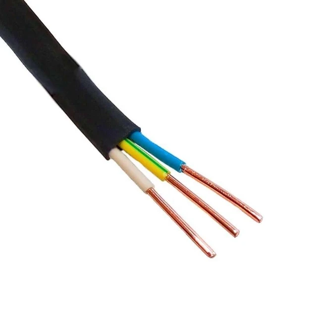 Кабель силовий моноліт ВВГ-нг 3х2,5 Одеса 100% мідь (кратно 100м), фото 1