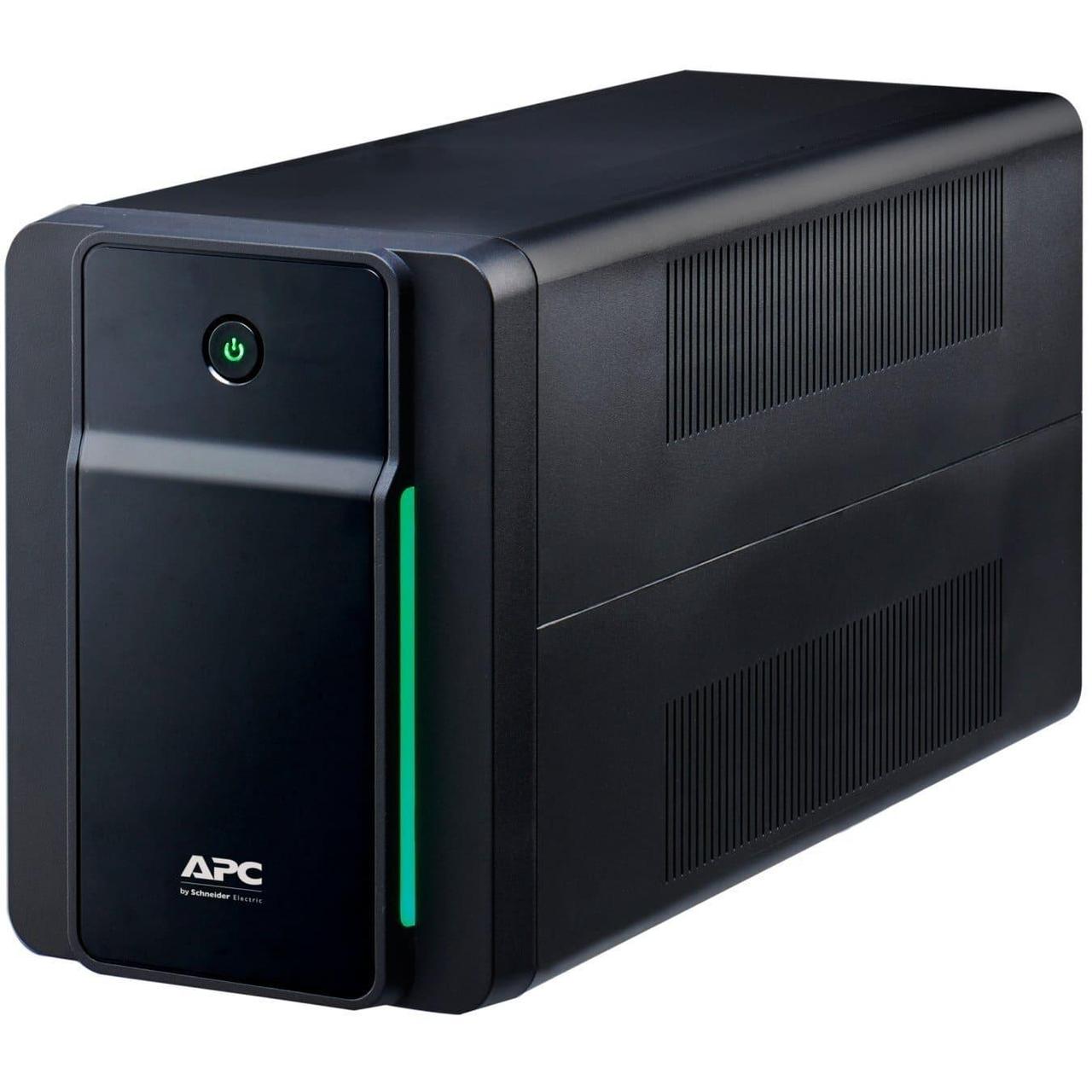 Джерело безперебійного живлення APC Back-UPS 1600VA, Lin.int., AVR, 4 х Schuko, USB, RJ-11, RJ-45, пластик