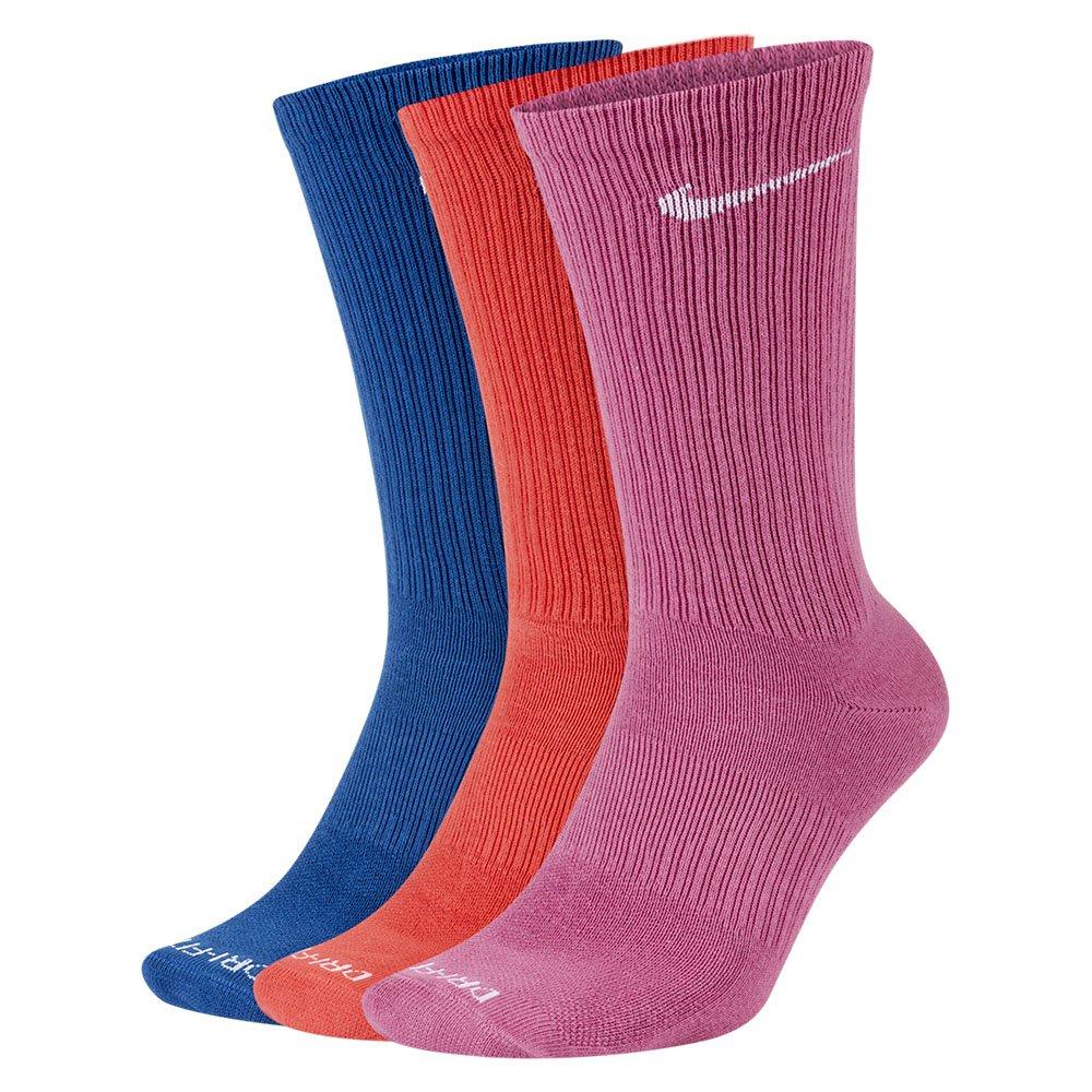 Шкарпетки спортивні Nike Everyday Plus Crew 3 пари мультиколор (DC7537-902)