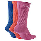 Шкарпетки спортивні Nike Everyday Plus Crew 3 пари мультиколор (DC7537-902), фото 3