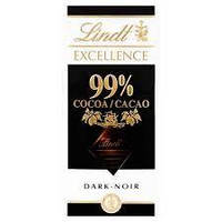 Шоколад темний Lindt Excellence Dark 99% гіркий 50 г