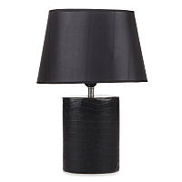 Настільна лампа в сучасному стилі з абажуром Brille 40W TL-42 Чорний NC, код: 7271216