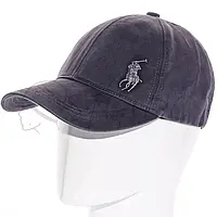 Бейсболка на стрейч резинке с небольшой брендовой вышивкой кепка коттоновая закрытая универсальная Polo