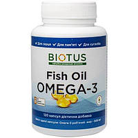 Омега 3 Biotus Omega 3 Fish Oil 120 Caps BIO-530029 EM, код: 7645820