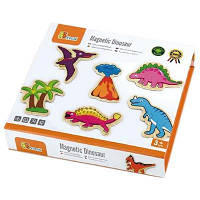 Развивающая игрушка Viga Toys Динозавры 20 шт, магнитные фигурки (50289) - Вища Якість та Гарантія!