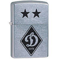 Зажигалка Zippo 207DK Динамо Київ CLASSIC street chrome