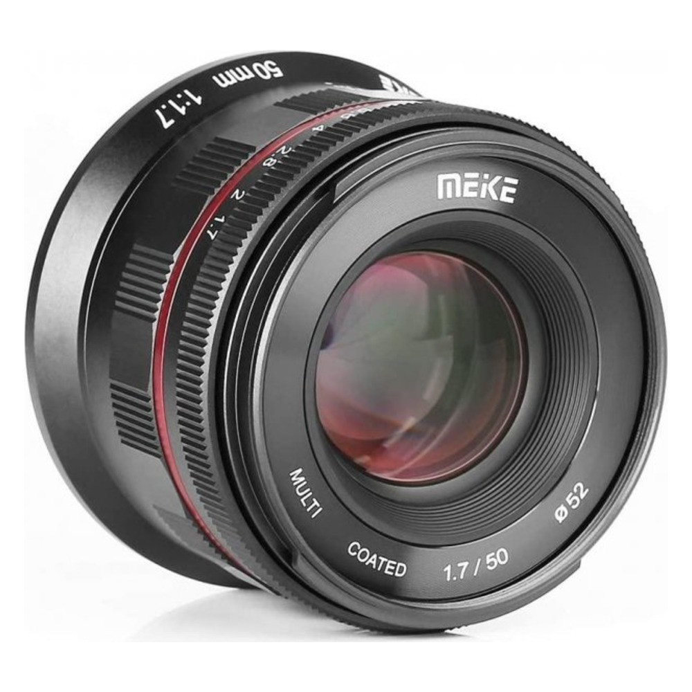Об'єктив MEIKE 50mm F/1.7 MC MK-50 для Sony E-Mount повний кадр, ручний фокус