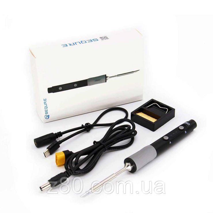 Паяльник Sequre SQ-D60B 60Вт 24В (з жалом TS-I), фото 1