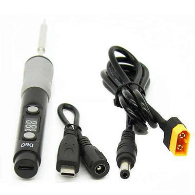 Паяльник Sequre SQ-D60B 60Вт 24В (з жалом TS-I), фото 5