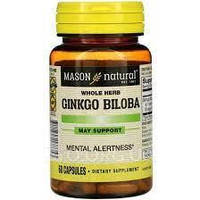 Ginkgo Biloba Mason Natural, 60 капсул