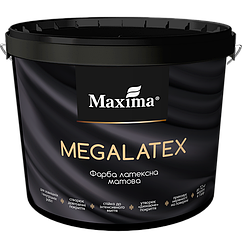Фарба латексна акрилова Maxima Megalatex матова 1.4кг