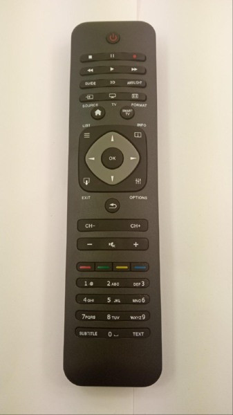 Пульт PHILIPS RM-L1128 3D LCD універсальний (корпус 90477)