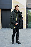 Удлиненная зимняя мужская куртка Kings Wind 3618