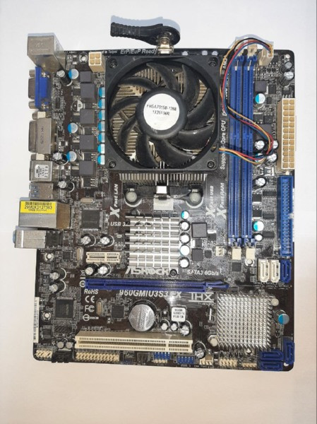 AMD 250 + Мат. плата ASRock 960GM/U3S3 FX Socket AM3(+) Б/У