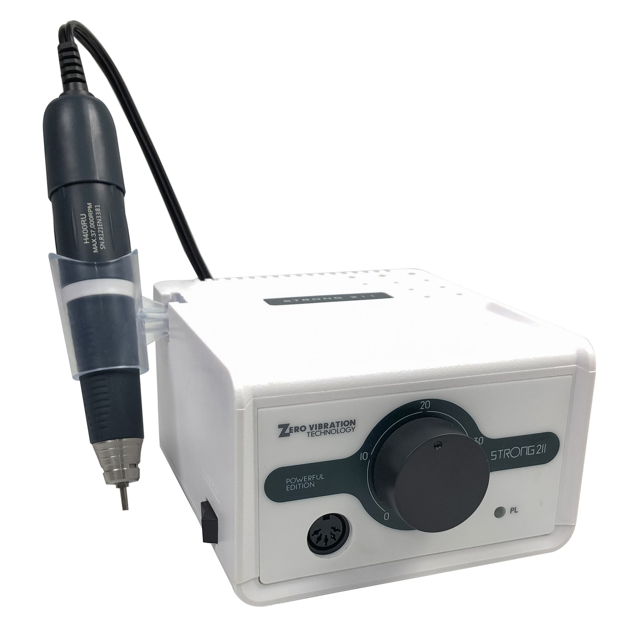 Фрезер для манікюру Strong 211 /H400 65W 37000 об/хв хороший потужний професійний фрезер манікюрний стронг NSX