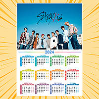 Плакат-календарь K-POP Stray Kids 002
