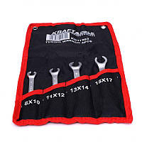 Ключі напіввідкриті для гальмівних шлангів Kraft&Dele KD11303