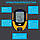 GPS метеостанція SunRoad FR510 (барометр, висотомір, компас, термометр, гігрометр, ліхтарик, лонгер, годинник), фото 4