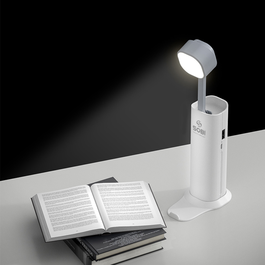 Світлодіодна настільна лампа LED Акумуляторна з регулятором яскравості Світильник 3в1 для дитини / підлітка