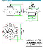 Імпульсний клапан AE2490G 3 1/2” DN 90 з ПНЕВМАТИЧНИМ керуванням, фото 3