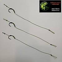 Повідець на карпа гачок «Krank» № 8
