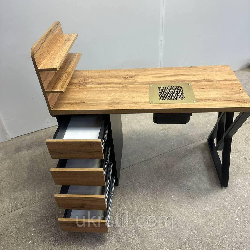 Маникюрный стол Mark SM-100 plus с надстройкой - фото 5 - id-p2001856580
