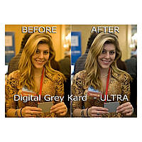 Набір 3 карти, баланс білого, сіра карта, пластик 85x55 мм, наший ремінь, фото 4