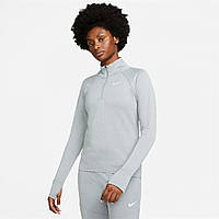 Поло Nike Therma-FIT Element Women's 1/2-Zip Running PARTICLE GREY/R, оригінал. Доставка від 14 днів