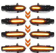 LED динамічний сигнал повороту у дзеркало Mercedes-Benz (Мерседес) C-Class W203/S203, CLC-Class CL203 (2000-2008), фото 6