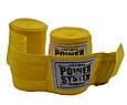 Бинти для боксу Power System PS-3404 Yellow (4 м), фото 8