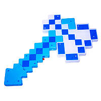 Детская игрушка Топор "Minecraft" 9902 со звуками и светом (Синий) Toyvoo Дитяча іграшка Сокира "Minecraft"