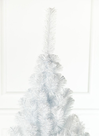 Новогодняя искусственная елка 1.8 метра лесная, классическая елка искусственная натуральная белая 180 см - фото 3 - id-p1997813494