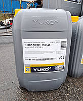 Yuko Turbo Diesel 15W-40 - Олива Моторна Дизельна 20л