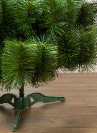 Новогодняя искусственная елка 2.2 метра Микс, классическая сосна искусственная натуральная зеленая 220 см - фото 3 - id-p1998858774