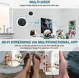 Відеокамера Міні A9 IP Wi-Fi 1080P HD Камера відеоспостереження, фото 4