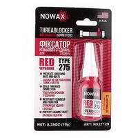 Фиксатор резьбы для бытовой техники THREADLOCKER RED NX21129 10g NOWAX красный PER