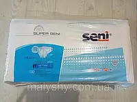 Подгузники для взрослых Seni SUPER S (Small) 30 шт. / ДЫШАЩИЕ / СУПЕР Сени №1 (55-80см)