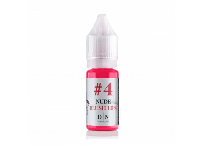 Пігмент для татуажу губ D|N NUDE BLUSH LIPS №4, 10 мл