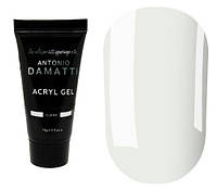 Полигель акригель для ногтей ANTONIO DAMATTI Acril Gel 30 мл Clear