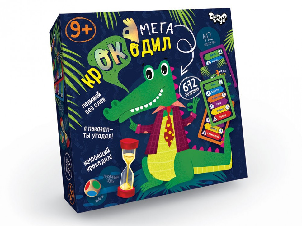 Настільна гра вікторина Мега-крокодил CROC-03-01