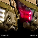 Ліхтар нашоломний SureFire HL1 HelmetLight з кріпленням на рейку ARC, Білий / Червоний / IFF, Колір: Tan, HL1-С-TN, фото 5