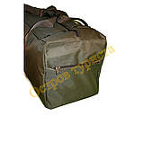 Сумка рюкзак дорожня 1224 зелена 70 літрів, фото 2