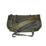 Сумка рюкзак дорожня 1224 зелена 70 літрів, фото 3