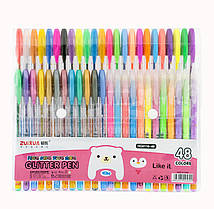 Набір гелевих ручок 48 кольорів Zuxua HG6118-48