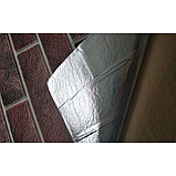 Самоклеюча настінна 3D панель клінкер Червоний Мікс 690x690x4 мм, фото 3