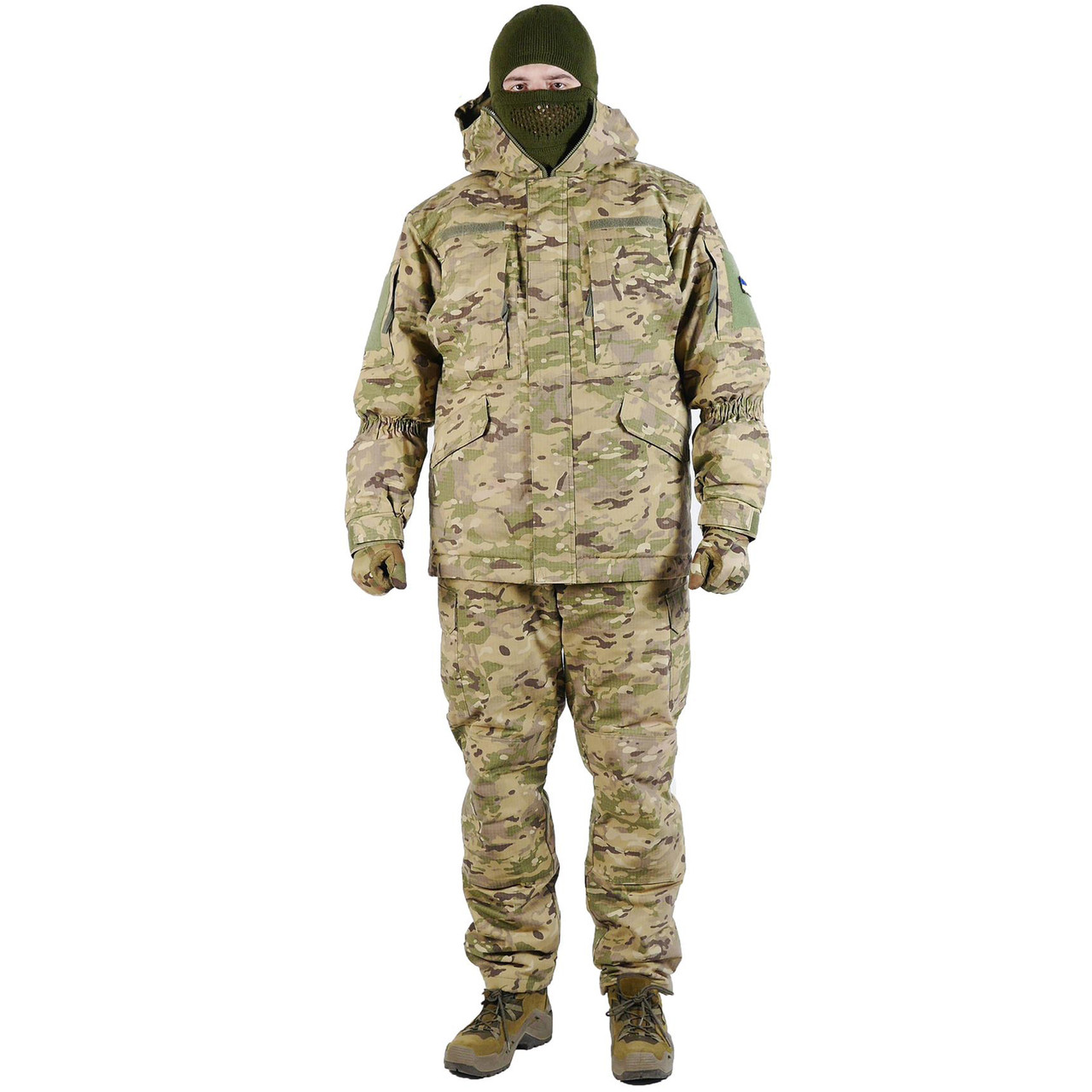 Зимовий костюм бушлат+штани мультикам, фото 1