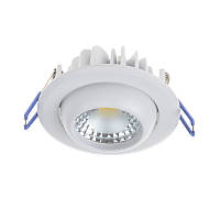 Светильник потолочный led встроенный Brille 5W LED-172 Белый IB, код: 7272928
