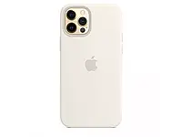 Чехол-накладка Apple Silicone Case with MagSafe for iPhone 14 Pro Max White (HC) (A)